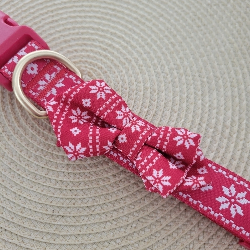 Top Paw Holiday Dog Collar L Red - Picture 8 of 8